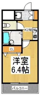 プルメリア【3階】の間取り