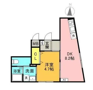 Hale Otsuka【3階】の間取り