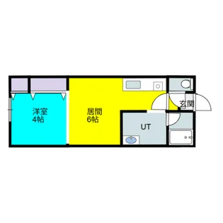 フレンディーマンション【1階】の間取り