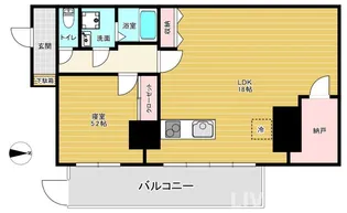 サンシティ四条西洞院【1階】の間取り