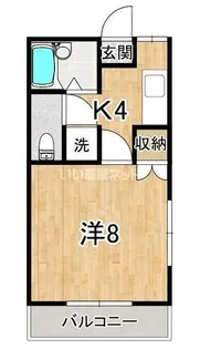 リッチモンド仏生山I【1階】の間取り