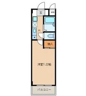 東京都足立区新田2【マンション】の間取り