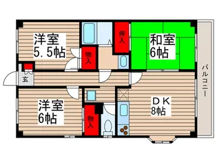 ハ-トピア3【3階】の間取り