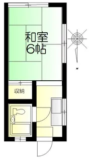パステル童夢【1階】の間取り
