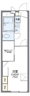レオパレスRaffineHongo【1階】の間取り