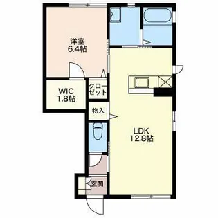新潟県長岡市三和2【アパート】の間取り