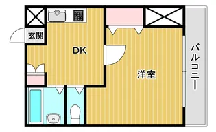 大阪府大阪市都島区中野町1【マンション】の間取り