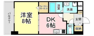 福岡県北九州市小倉南区津田新町1【マンション】の間取り