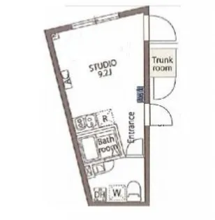 アヴァンタージュ大井町【1階】の間取り