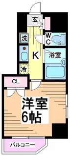 東京都渋谷区笹塚2【マンション】の間取り