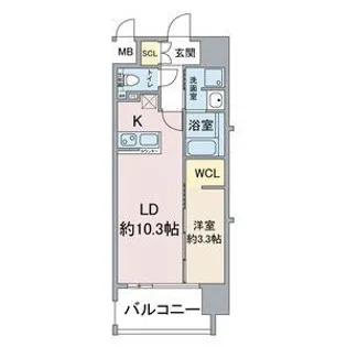 Thames garden place【3階】の間取り