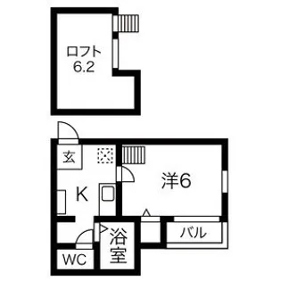 クレアルージュ【1階】の間取り