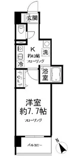 ミリアビタNo.18【5階】の間取り