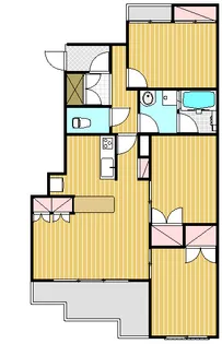 サンライズ山の手I【2階】の間取り