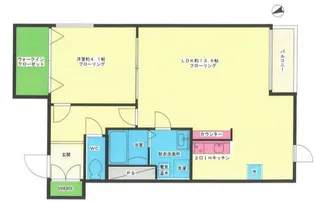 ARTECA【2階】の間取り