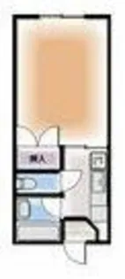 コーポコジマB棟【1階】の間取り