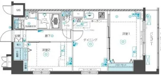 フェニックス新横濱クアトロ【5階】の間取り