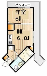 クレドメゾン東神奈川【1階】の間取り