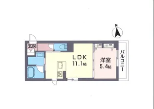 リラフォート【2階】の間取り