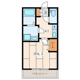 エクリール【1階】の間取り
