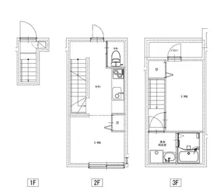 東京都世田谷区大原1【アパート】の間取り