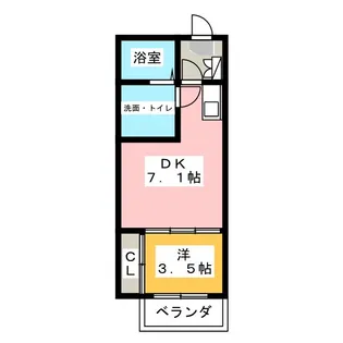 エトワール大曽根【2階】の間取り