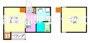 RYSM津田沼(リズム)【2階】の間取り