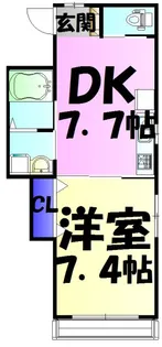 サンコート津田沼【2階】の間取り