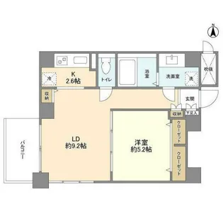 スタイリオ恵比寿SKY【3階】の間取り