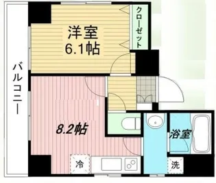 レジーナ浅草橋【7階】の間取り