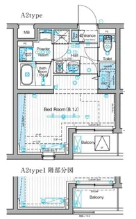 ブライズ下丸子DUE【1階】の間取り