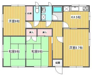 宮城県富谷市東向陽台1【一戸建】の間取り