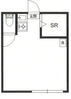 レジェンドハウス目白台【2階】の間取り