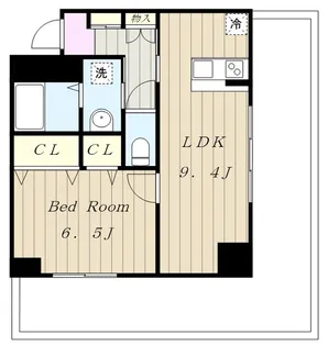 カーサ フェリーチェ【2階】の間取り