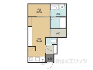INTEGRAL SERIKAWA【1階】の間取り