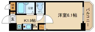 パルメーラ山手【5階】の間取り