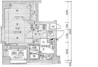 プレール・ドゥーク秋葉原【10階】の間取り