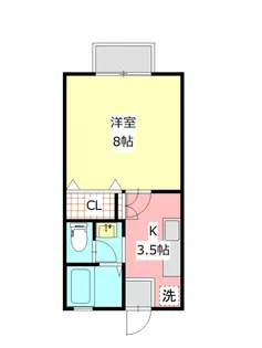 ゆとりす小川 2号棟【2階】の間取り