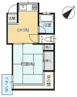 小山荘【2階】の間取り