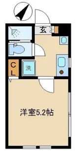エリア二子玉川【3階】の間取り