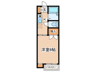 サリ-ダシティ【1階】の間取り