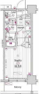 グランド ガーラ横浜【5階】の間取り