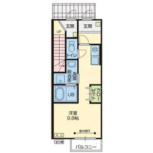 TRY(トライ)【1階】の間取り