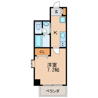 チェルトヴィータ【5階】の間取り