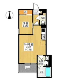 REGALEST 3【3階】の間取り