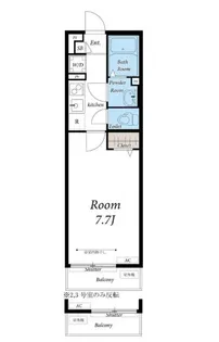リブリ リベルテ【2階】の間取り