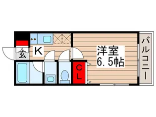 コーポ菜の花【2階】の間取り