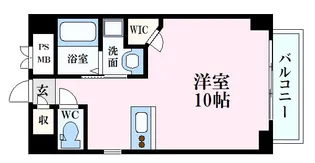 メゾン ド 銀山【3階】の間取り