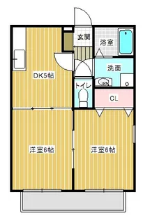 グリュック恒久【2階】の間取り