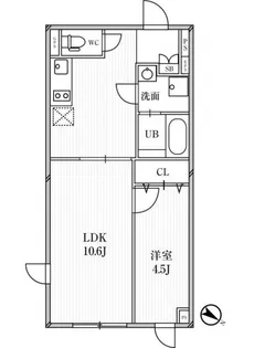 PASEO目黒【4階】の間取り
